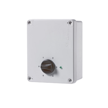 5 standen trafo toerenregelaar handbediend / TM 2-3 Amp