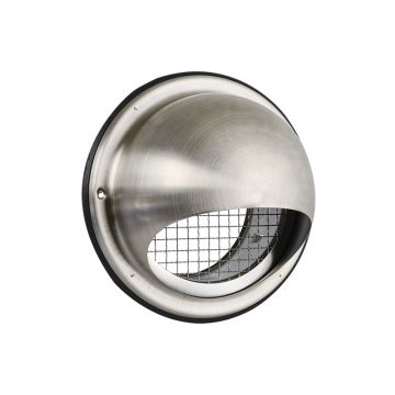 Bolrooster Rvs 150mm Ø | met gaas | 200m3