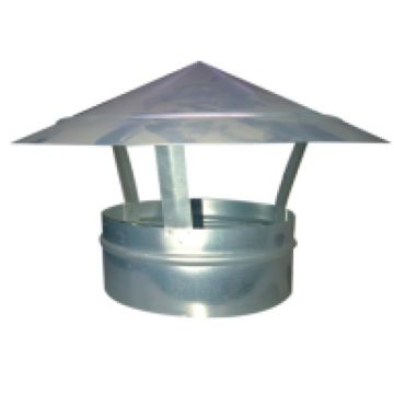 Dakkap met vogelgaas 160mm Ø