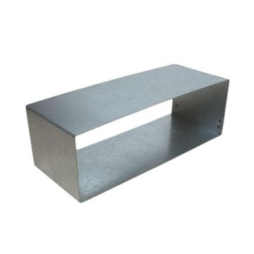 Instortkoppelstuk 220mm x 80mm (Rechthoekig)