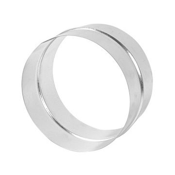 Verbindingsstuk V voor spirobuis 500mm RVS