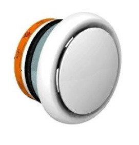 Brandklep voor spirobuis 100mm Ø (Vlinderklep)