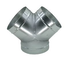 Broekstuk ( y-stuk ) voor spirobuis Ø 250mm -2x Ø160mm