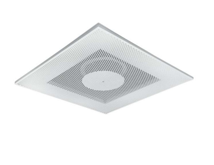 Geperforeerde plafondrooster toevoer zichtdicht Ø 315mm