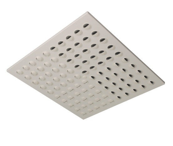 plafondrooster met vierkant nozzlepatroon
