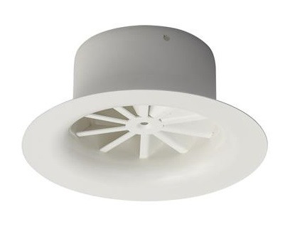 Plafondrooster rond wervel Ø 125mm