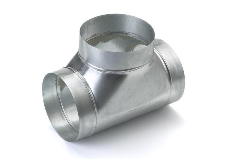 T-stuk voor spirobuis diameter Ø 630mm