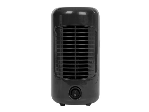 Tafelventilator retro - Ø 20 cm - zwart 