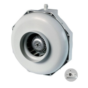 Can-Fan buisventilator RK LS 125 370m3/h 125mm met geïntegreerde snelheidsregelaar