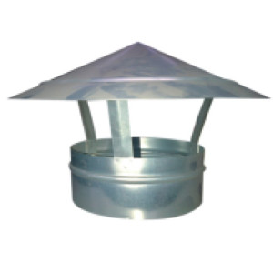 Dakkap met vogelgaas 160mm Ø