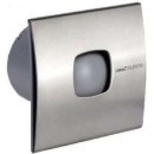 Stille Badkamerventilator Ø 120mm 190m3 (RVS) SILENTIS 12 INOX