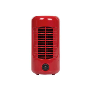 Tafelventilator retro - Ø 20 cm - rood