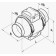 Buisventilator van kunststof Ø 160mm 467/552 m3/h TT / ventilatiedeal