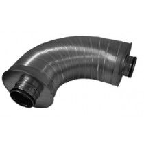 Geluiddemper voor spirobuis 355mm Ø L 1000mm S-flex / ventilatiedeal