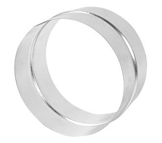 Verbindingsstuk V voor spirobuis 500mm RVS