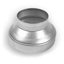 Spirobuis verloopstuk van Ø 250mm naar Ø 160mm / ventilatiedeal